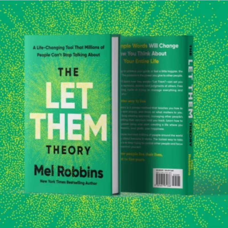Let Them Theory Book Psychology Self Help Guide for Adults Teens Popular Personal Development Book Anger Anxiety Management Tool