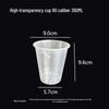 Yueyong Disposable Thickened Transparent Plastic Milk Tea Cup