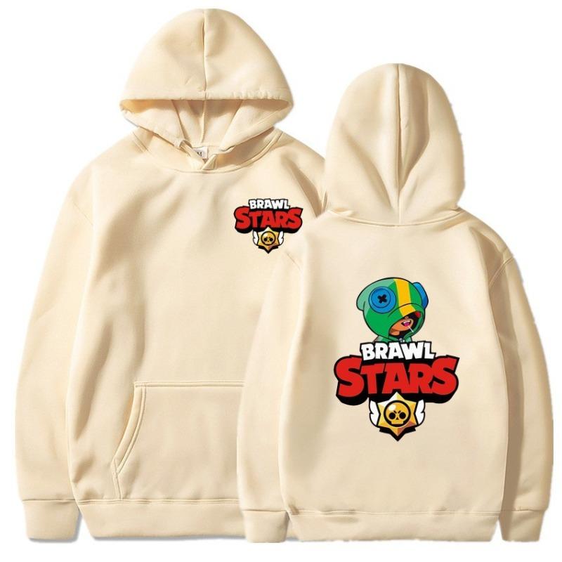 Winter Wilderness Brawl Zeus Red Thumb Game Series Printed Children's Fashion Loose Leisure Warm Sports Hoodie