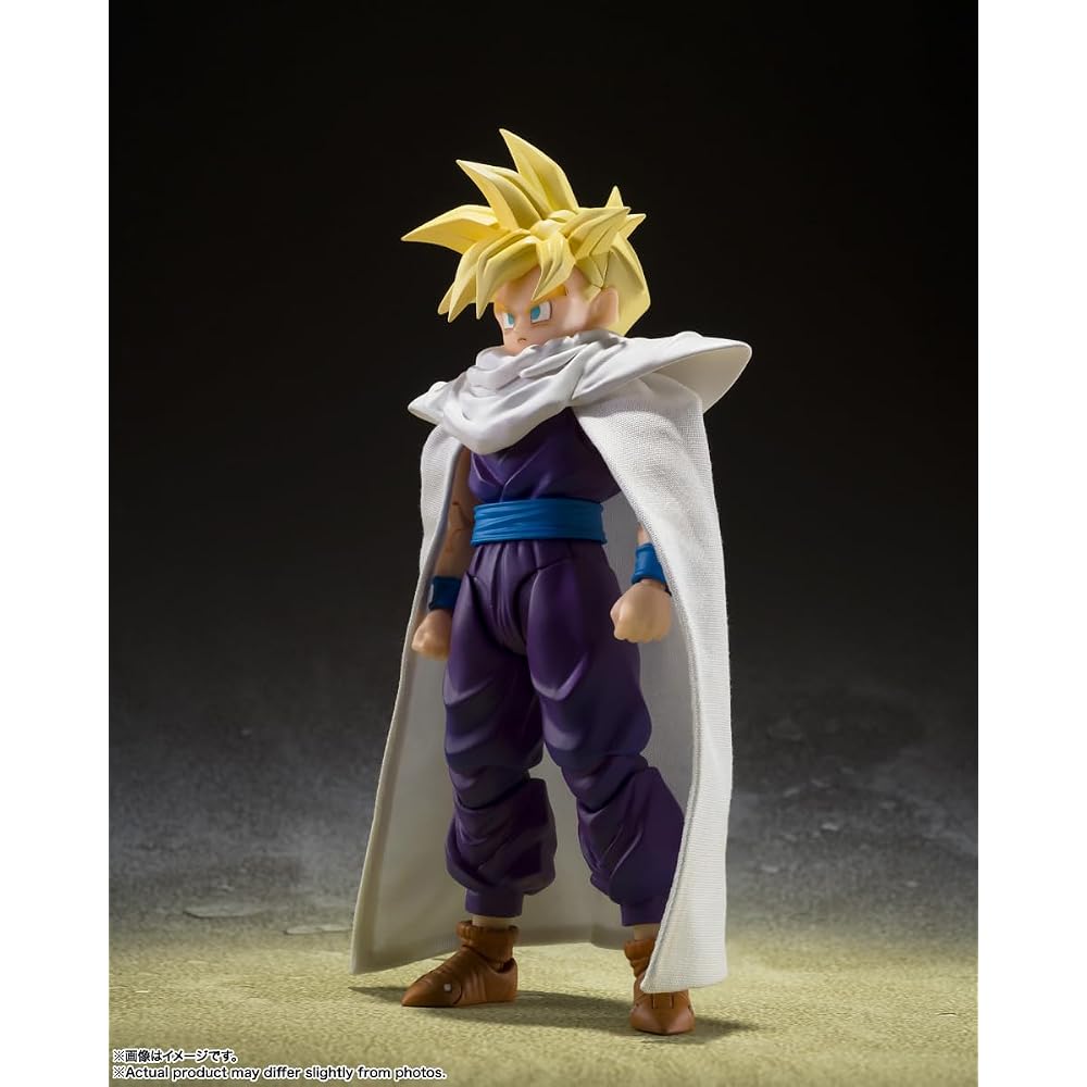 TAMASHII NATIONS S.H. Figuarts Dragon Ball Z Super Saiyan Son Gohan - Warrior Beyond Goku - Appro...