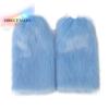 Vintage Y2K Winter Leg Warmers Harajuku Kawaii Furry Leg Warmers Foot Cover Lolita JK Plush Leg Coverings JK Accessories