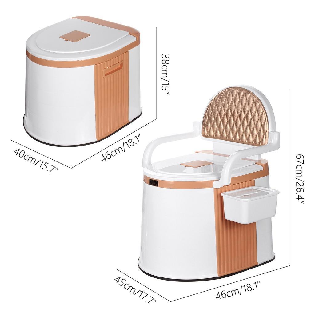 150KG Portable Toilet Outdoor Camping Adult Children Mobile Toilet Camping Toilet For Home Elderly Hospital Travel Boat Pregnant