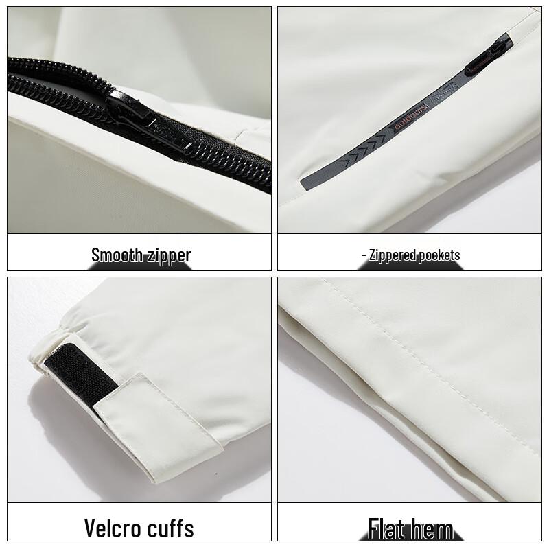 Jeep Men's Water-Repellent Loose Casual Jacket