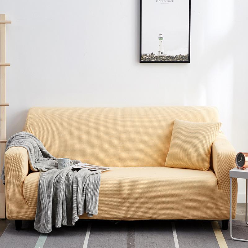 Чехол для дивана из однотонного кукурузного бархата 90-140cm — фото 17