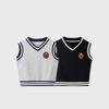 Boys' College Style Sleeveless Toddler Vest - Spring/Autumn Wear