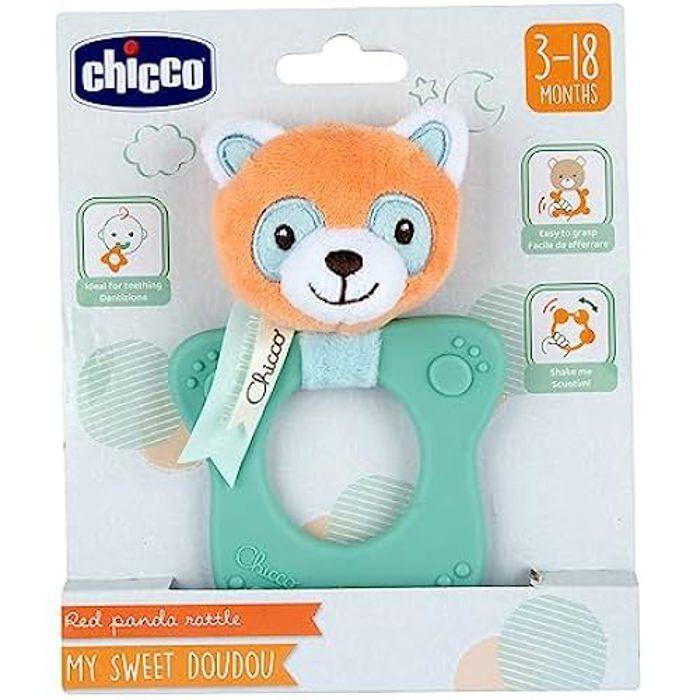 Hochet - CHICCO - Panda - Multicolore - Tissus De Qualité - Lavable En Machine