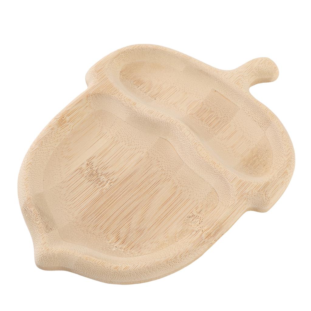Wooden Pinecone Shape Food Tray for Snacks Appetizers Dessert Wood Serving Platter for Home Hotel
