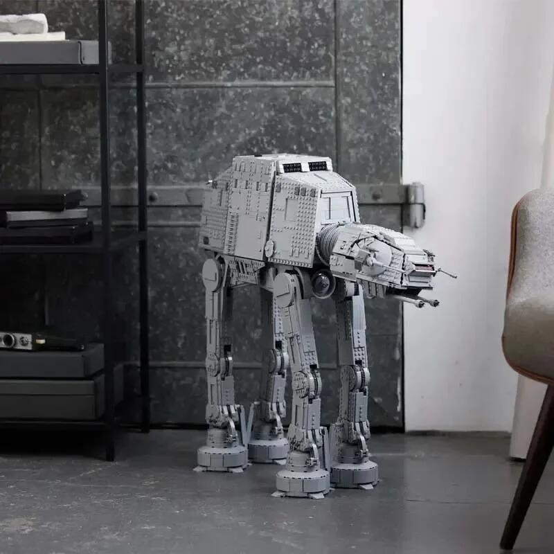 2026 Classic Review Film and Television Game Series 6782pcs Building Blocks AT-AT Bricks Suitable for Birthday Gifts Ornaments