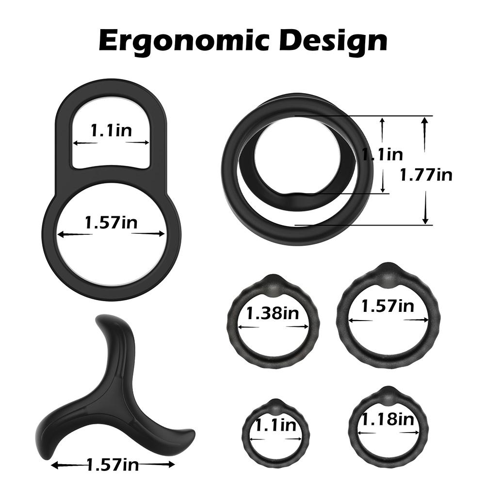 Dick Ring Masturbators For Men Ejaculation Delay Enlargement Extender Dick Sex Toys For Couples Adult Goods Erotic Products