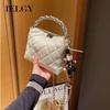 Diamond Chain Shoulder Messenger Bag Trendy Niche Design Fashion Handbag