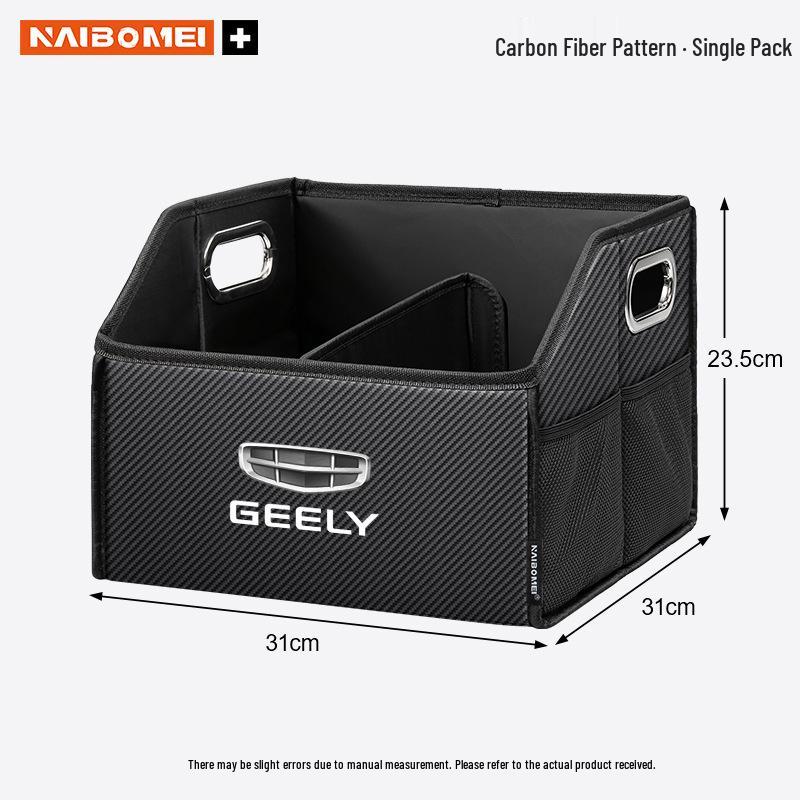 Decorative Trunk Storage Box for Geely Xingyue, Binyue, Emgrand, Borui, Geometry, and ICON