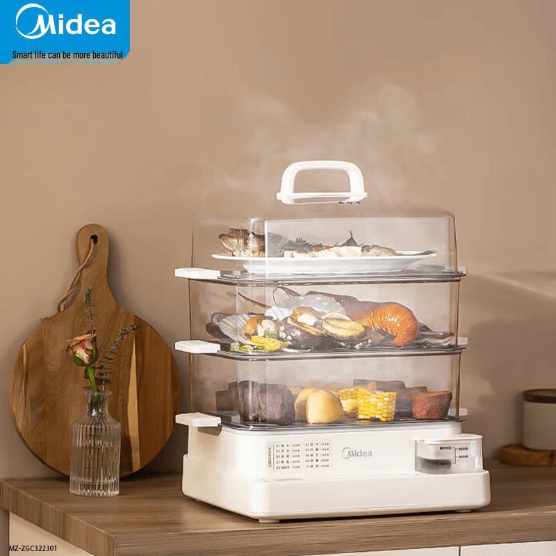 Midea 22L Multi-function Electric Steamer CN plug (adapter included)