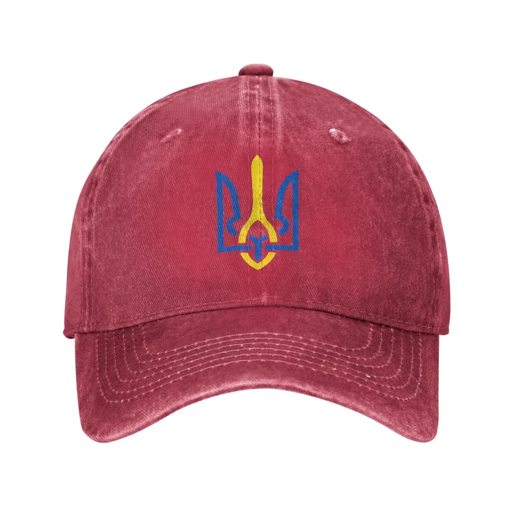 Map Flag Love Heart Tryzub Baseball Cap For Unisex Summer Hunting Camping Trucker Hat y2k Funny High Quality Baseball Caps One Size