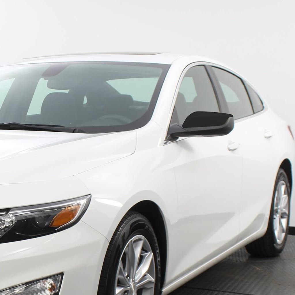 Glänzende schwarze Seitenspiegelkappe Passend für Chevrolet Malibu 2016 2017 2018 2019 2020 2021 2022 2023 Ersetzt 84026842 84026841