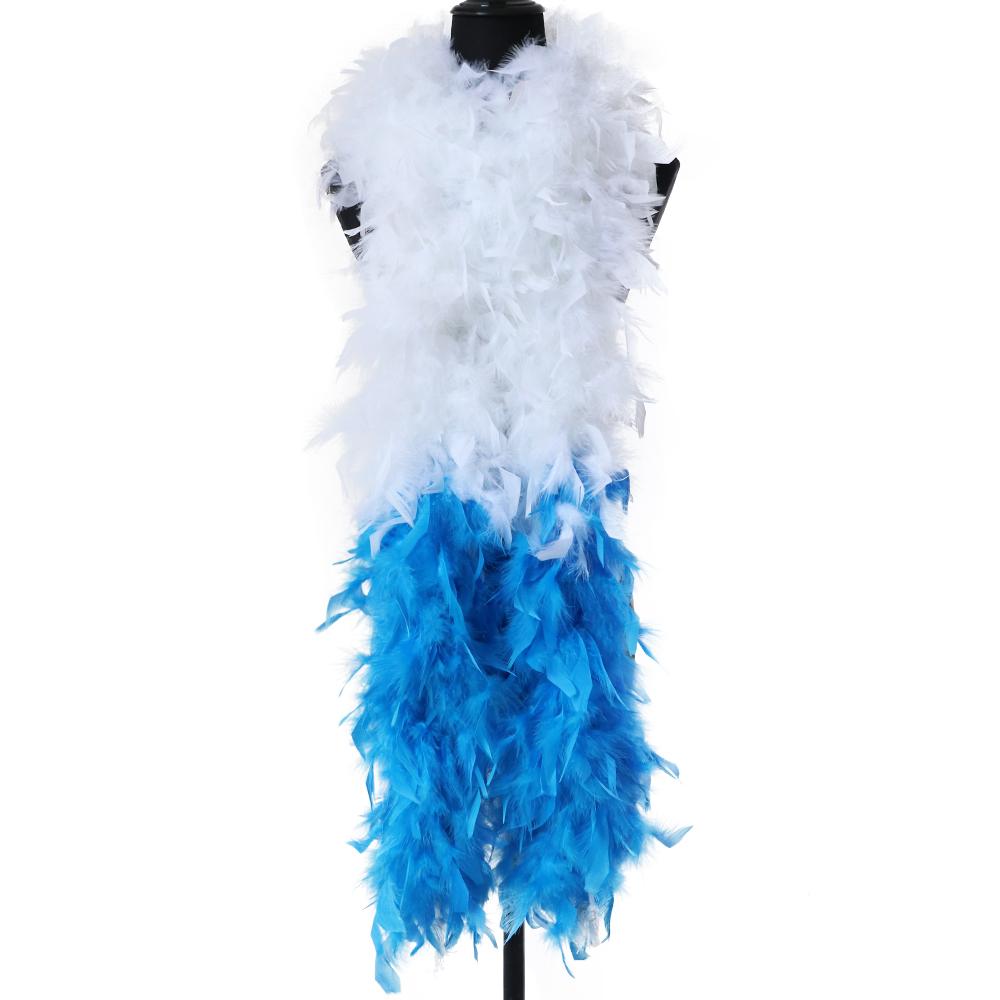 DIY 90Gram High Quality Fluffy Turkey Feathers Boa for Shawl Red Pink Plumes Ribbon Wedding Dress Decoration Crafts Feathers 2 Yards