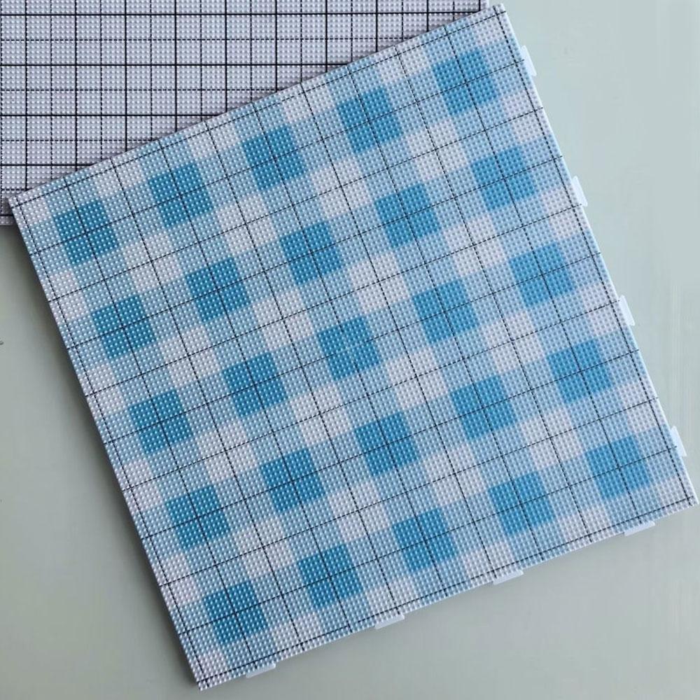 Line-drawing Fuse Beads Board Heat Resistant Pegboard For Perler Beads DIY Bead Puzzle Template With Grid Craft Supplies