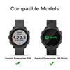 Ochranné puzdro 2 v 1 + Ochranná fólia na displej pre Garmin Forerunner 245 245 Music Mäkký TPU ochranný kryt Škrupina Tvrdené sklo Fólia