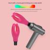 Fascia Gun Silicone Massage Head for Women: Simulated Hand-Grip Multi-Function Massager