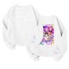 Children's Fashionable Lightweight Long-sleeved Round Neck Pullover With Pockets Printed Pullover