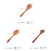 Ensemble d'ustensiles de cuisine en bois avec poignées pour la cuisine maison Outils de cuisson