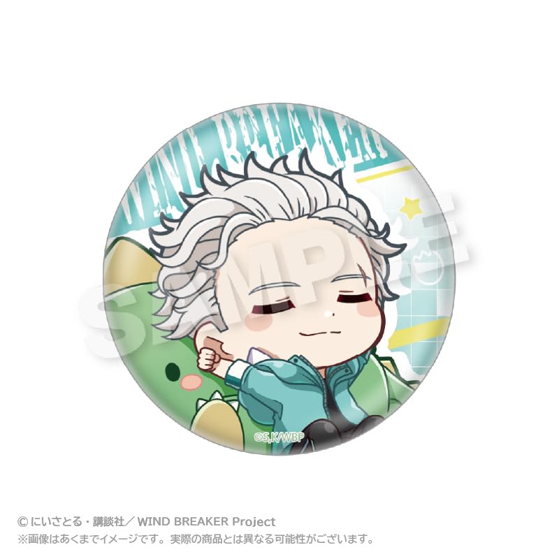 WIND BREAKER Trading Can Badge Gyaokore Box Ver. 8-piece