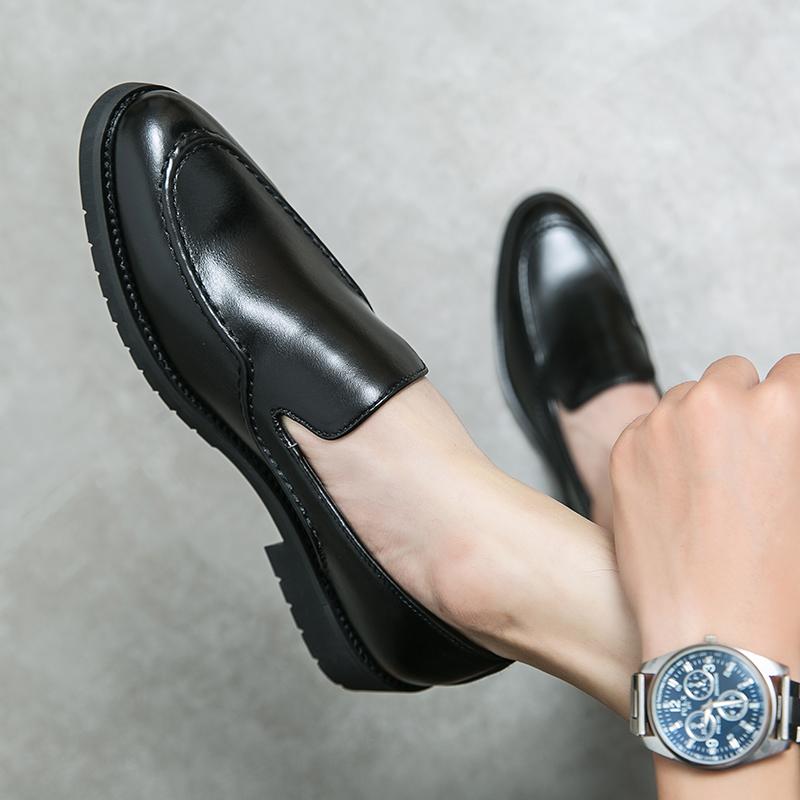 New Arrival High Quality Monk Strap Moccasins Stylish Suit Shoes for Man Casual Leather Loafers Gentleman Male Shoes