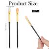 10pcs Eyeshadow Brush Sponge Applicators Tool Reusable Eyeshadow Applicators Tool Eyeshadows Applicator Stick Sets Round Foam Makeup Eyeshadows Brush