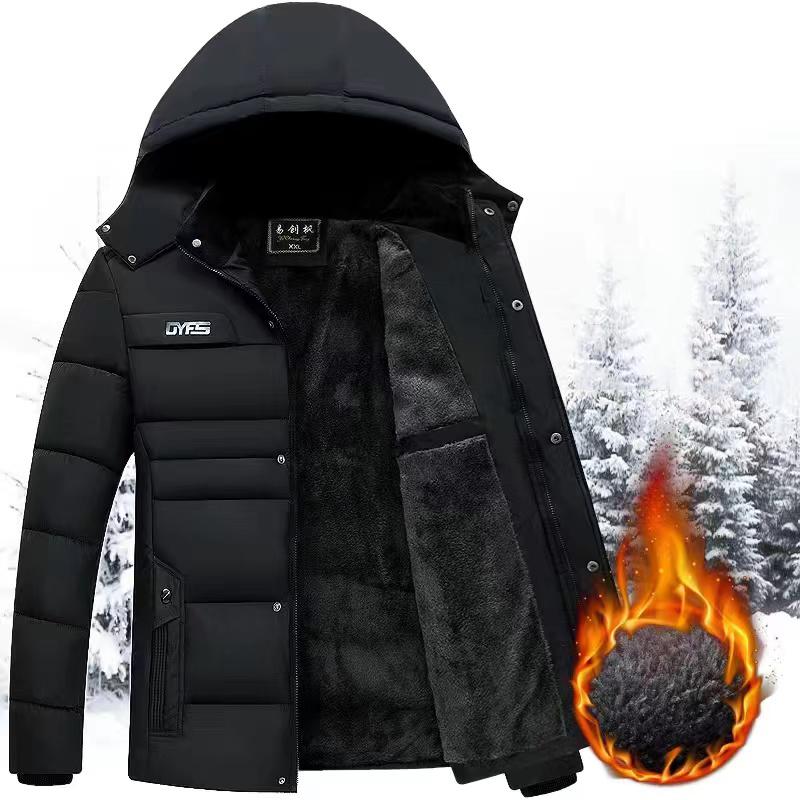 Winter Kleidung Für Männer Mittleren Alters Und Ältere Papa Winter Kleidung Neue Plüsch Verdickte Unten Baumwolle Gepolsterte Kleidung