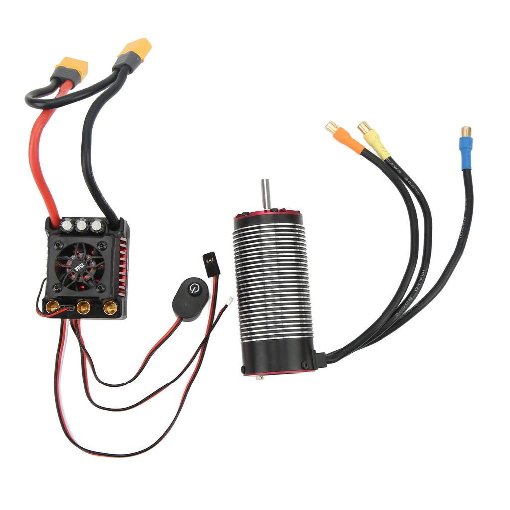 4292 1500KV Brushless Motor V2 Internal Rotation 4 Poles Sensorless Brushless Motor with 150A ESC Temperature Control