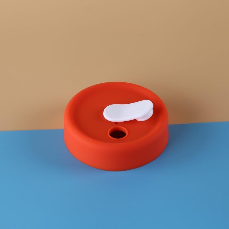 Double-hole Cover, Straw Silicone Cap, Buckle Silicone Cover, Cute, Cartoon, Dust-proof, Can Accommodate Large Straw