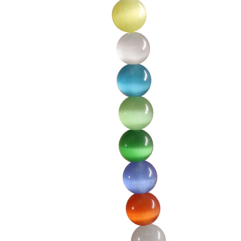 Cat Eye Jade Agate Gradient Buttons: DIY Accessories & Loose Beads Ornaments.