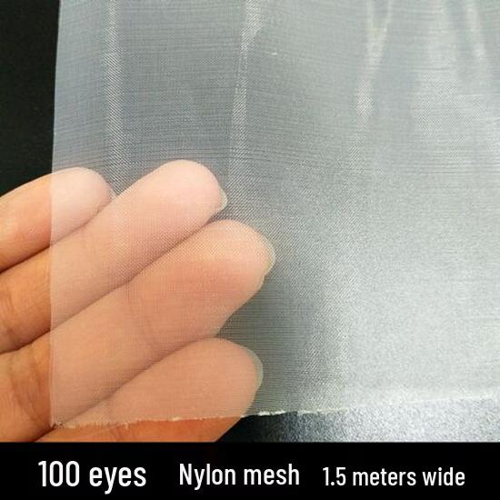

Versatile Nylon Mesh Filter Cloth: 1.5-2m Wide, 100-300 Mesh for Paint and Yarn Filtration