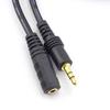 1.5/3/5/10M DC 3.5mm RCA Stereo Audio Jack To Male To Male Extension Cable For Headphone MP3/4 TV Computer Connector