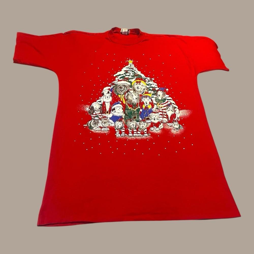 Collection Gildan Shirts Christmas Dog Tree Cotton Unisex S-5XL LO190 Unisex T-Shirt XXXXL