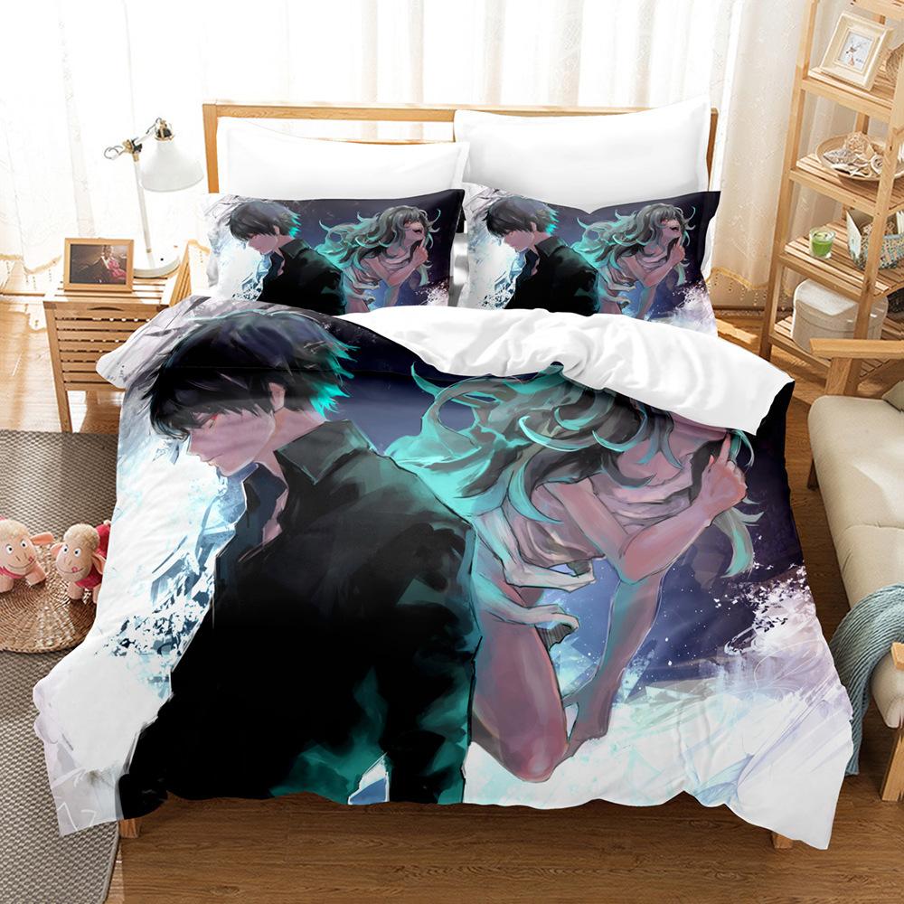 Horror Film Ghoul Series Quilt Cover And Pillowcases75*50Cm, Home Duvet Cover Bedding Sets Bedroom Gifts For Children And Boys