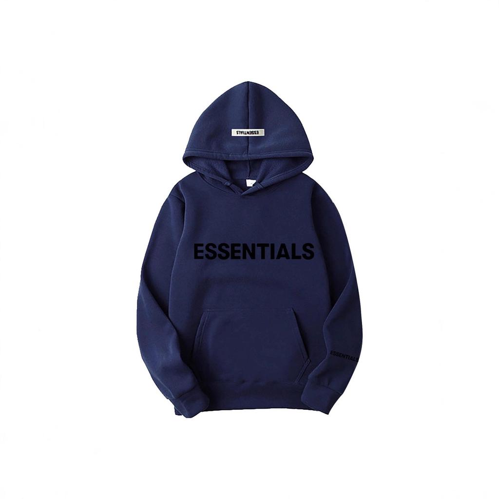 Men's and Women's Heavyweight Trendy Brand ESS Hoodie, Spring and Autumn Couple Casual Pullover Loose Printed Sweatshirt, Thickened
