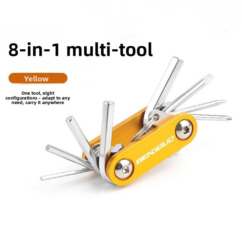 Bicycle Repair Tool Kit With Aluminum Alloy Case For Mountain And Road Bikes