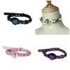Gothic Punk Choker Necklace With Demons Eye Designs Fashion Accessory for Women Craft of PU Leather And Resin Alloy