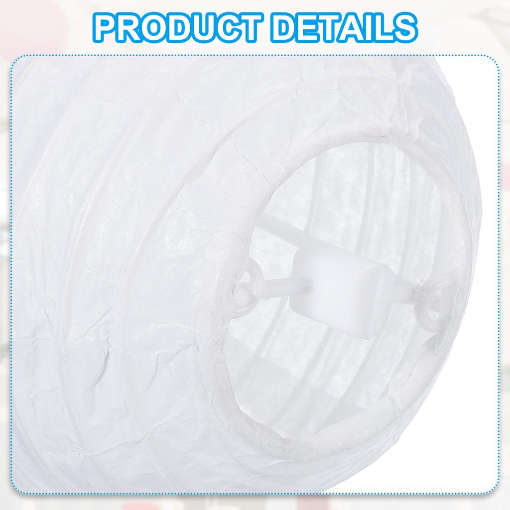3 Pack Round Paper Lanterns Decorative Hanging Lanterns Lamp Party Decorations for Birthday Wedding Bridal Shower Home Decor