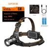 Shenhuo 15W Rechargeable LED Headlamp with Zoom and Sensor