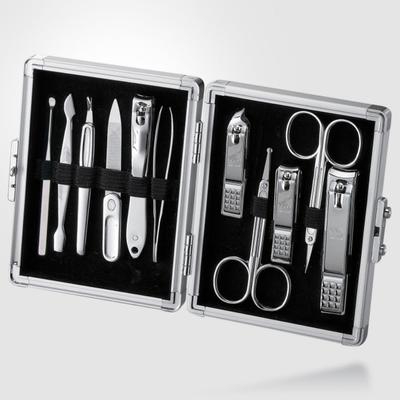 777 Three Seven Silver Nail Clippers Set 11 Pieces TS-16000VC Made In Korea