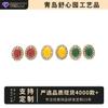 Palace Style Luxury Natural Stone Stud Earrings Accessories Earrings Noble Qixi Festival Valentine'S Day Birthday Gift