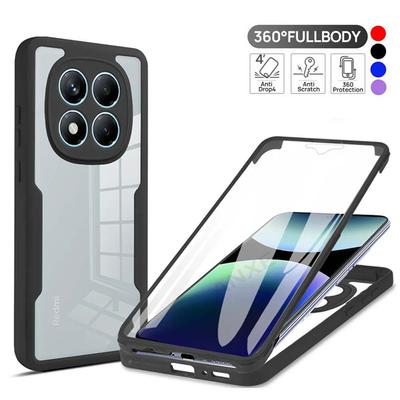 360° Full Protection Clear Shockproof Phone Cover For Redmi Note 15 14 13 Pro /+ Redmi Note 15 14 13 Case For Note 15 14 13 Pro