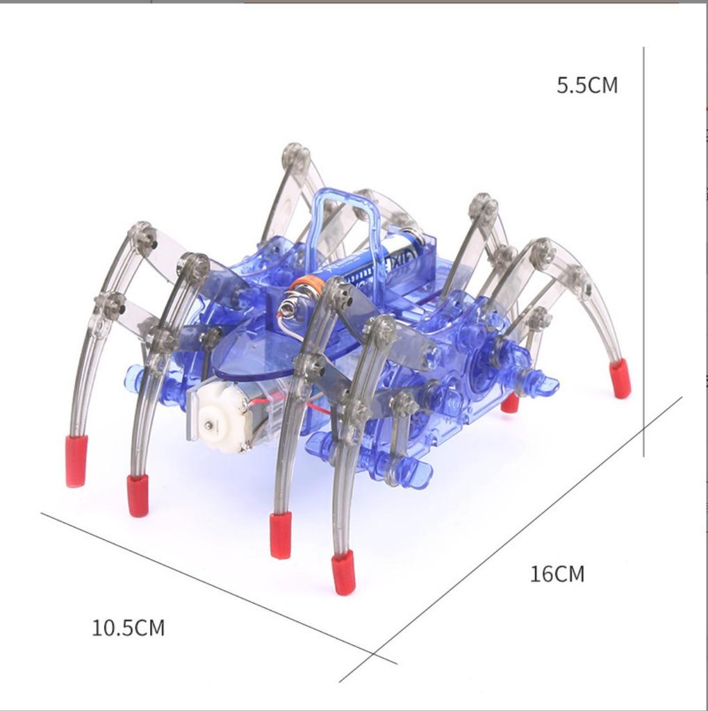 Export Handmade Animal Models, Children'S Educational Electric Spider Robots Diy Assembly Toys
