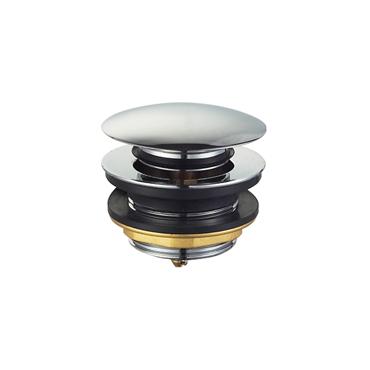 Pop up Basin Drain Plug Overflow Bath Chrome Bathtub Drain Waste Brass Brass