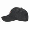 Cute Capybara Baseball Cap For Unisex Men Pink Flamingo Pool Float Casual Trucker Dad Hat Sun Visors Baseball Caps