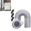 Portable AC Hose Insulation Sleeve with 3 Adjustable Straps Air Conditioner Hose