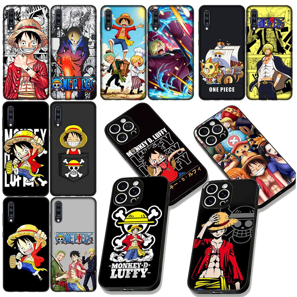 Luffy ONE PIECES Roronoa Zoro Sanji Phone Case for Samsung Galaxy Note 20 9 10 S8 S10 Lite S9 Plus A54 A53 A21S S10E A17 Cover
