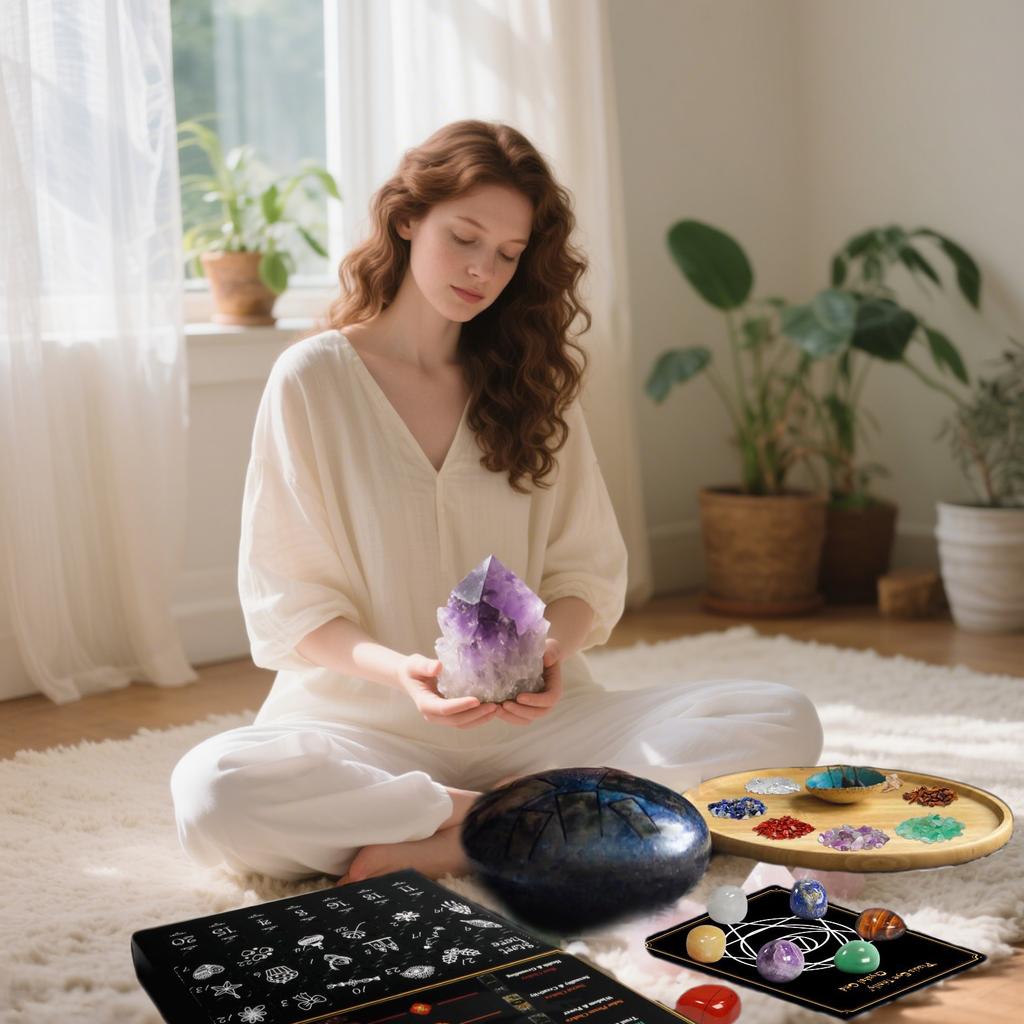 Crystal Christmas Calendar, Energy Crystal, Energy Crystal Set, Adult Version  , Christmas Countdown Calendar