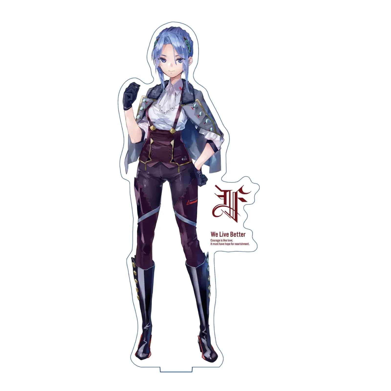 

Heaven Burns Red Extra Large акриловая подставка Shiki Hanamura